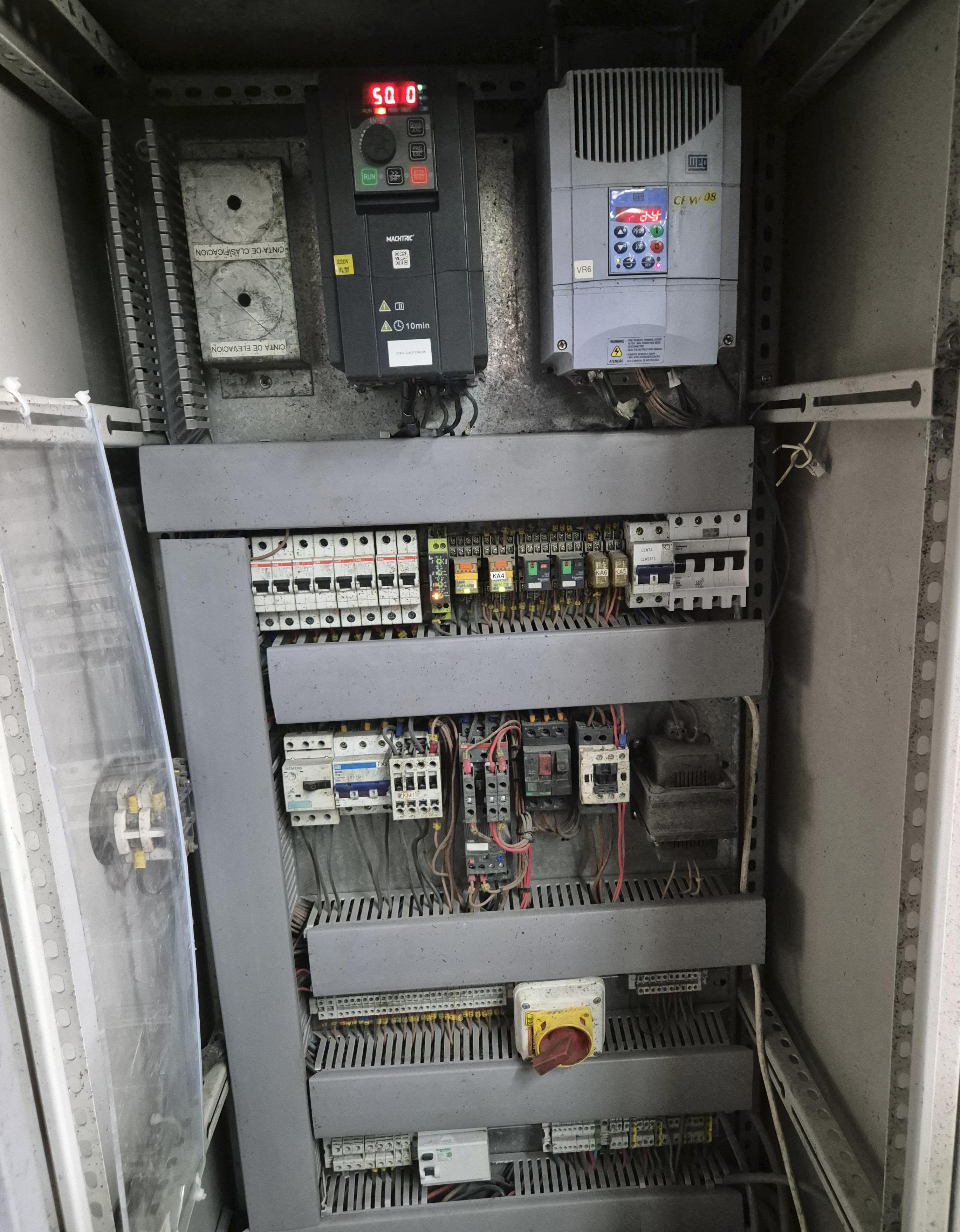 Reparación tableros de control planta GIRSU